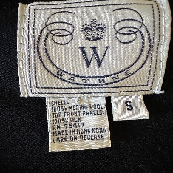 Vintage Silk Merino Wool Cardigan - Picture 4 of 5